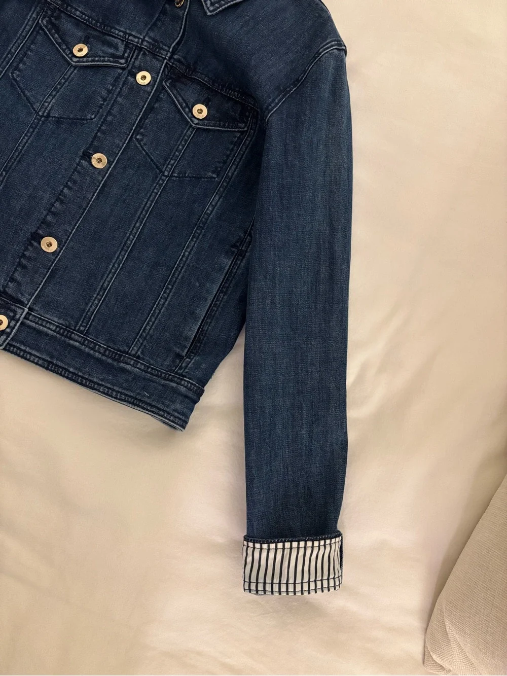 💙 Kate Spade New York Denim Jacket — NWOT — Sz L